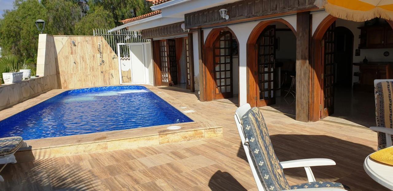 Sunny House With Private Pool And Sea View Costa Adeje (Tenerife) Exterior foto